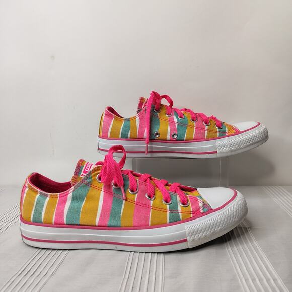 Converse Chuck Taylor Rainbow Stripe Sneakers Women's Size‎ 8 - Picture 2 of 13